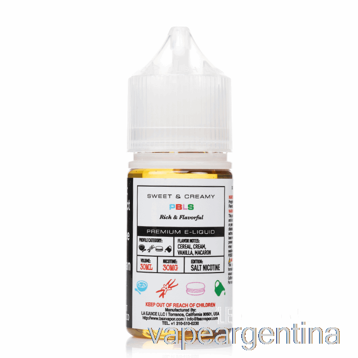 Pbls - Serie Sales Bsx - 30ml 30mg Vape Descartable